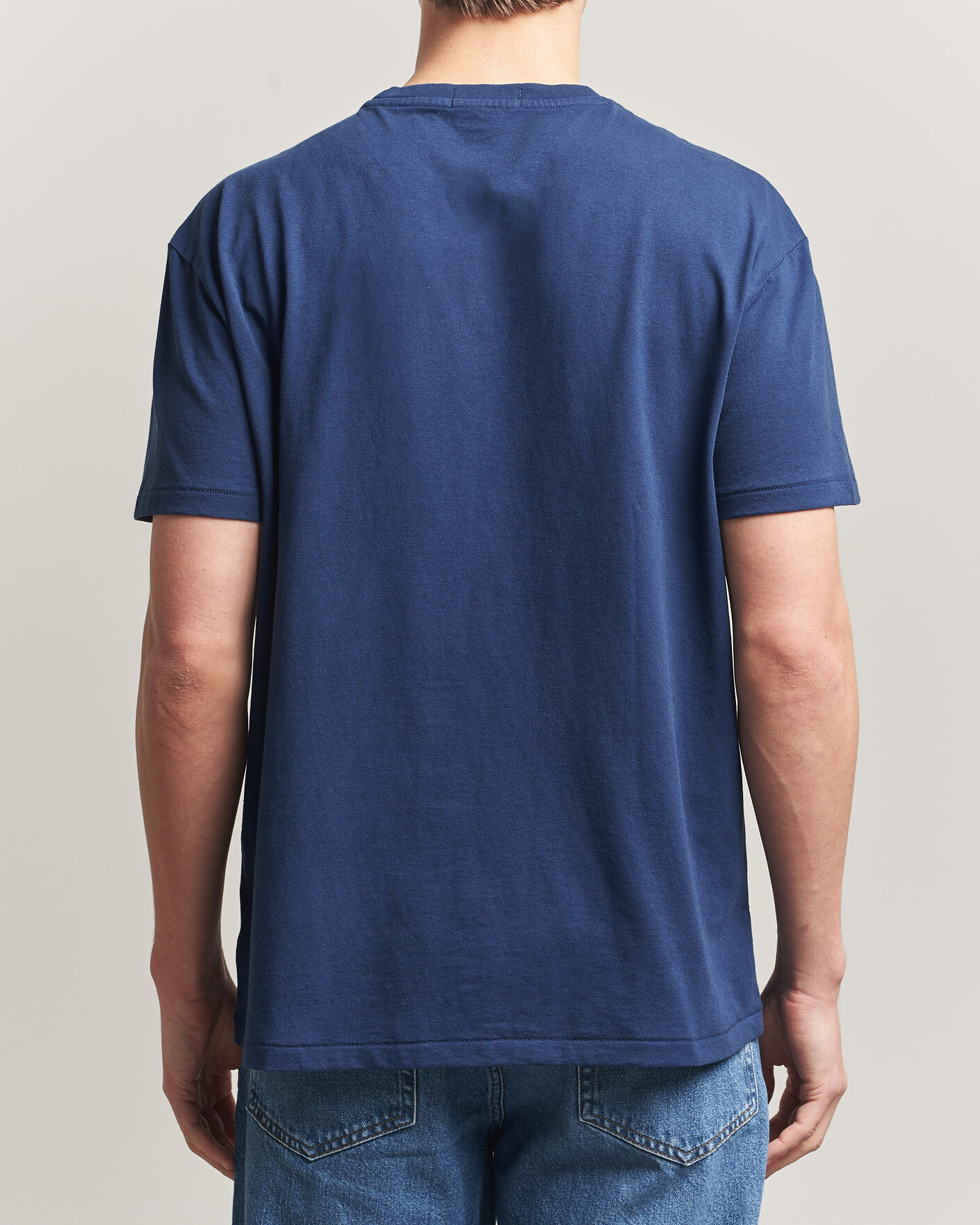 Mies | T-paidat | Polo Ralph Lauren | Ralph's Beach Club Printed Tee Dark Cobalt