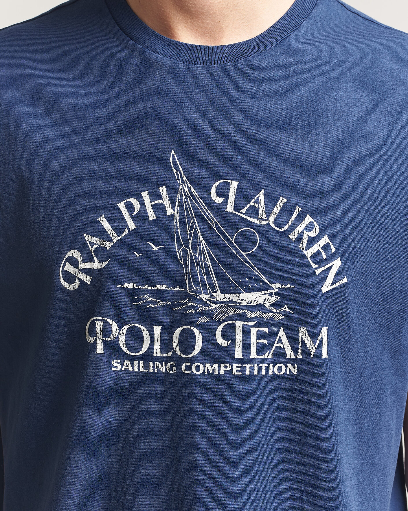 Mies | T-paidat | Polo Ralph Lauren | Ralph's Beach Club Printed Tee Dark Cobalt