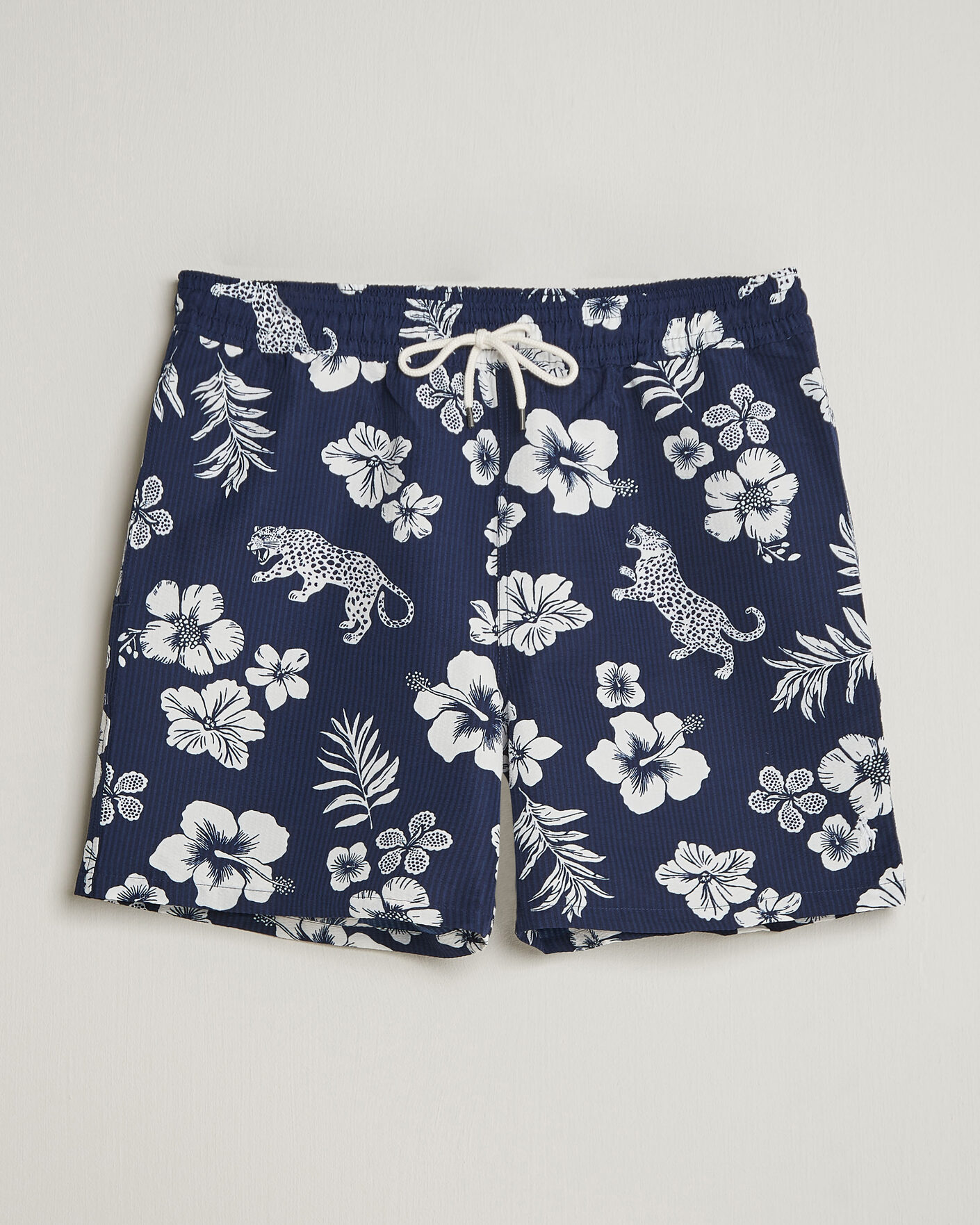 Mies | Uimahousut | Polo Ralph Lauren | Traveler Mid Trunk Seersucker Jaguar Tropical