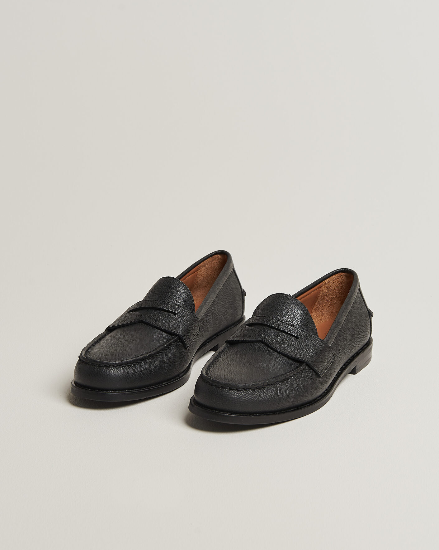 Mies | Loaferit | Polo Ralph Lauren | Alston Penny Loafer Black Pebble Calf