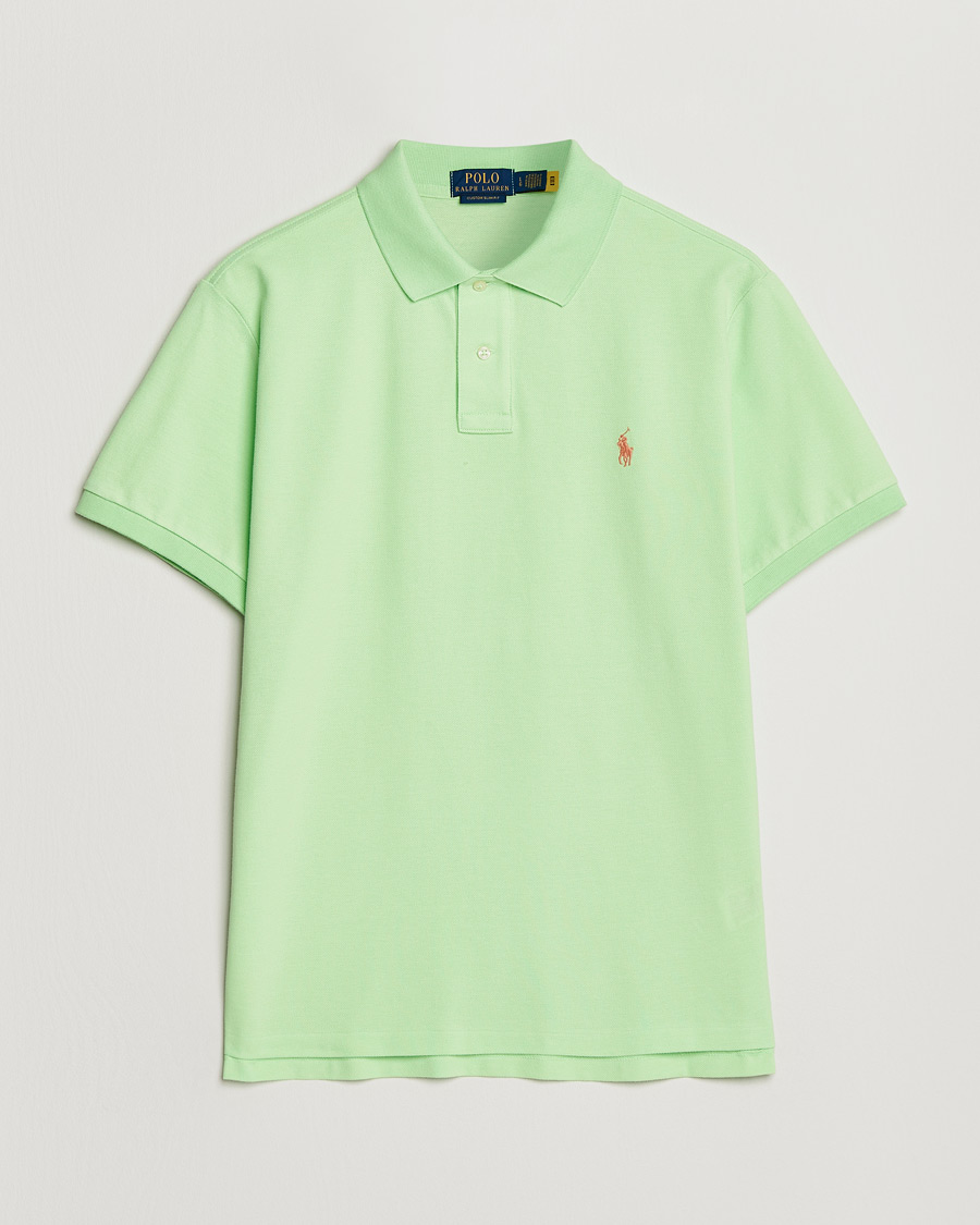 Mies | Pikeet | Polo Ralph Lauren | Custom Slim Fit Polo Cruise Lime