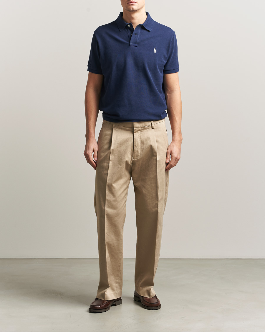 Mies | Pikeet | Polo Ralph Lauren | Custom Slim Fit Polo Navy