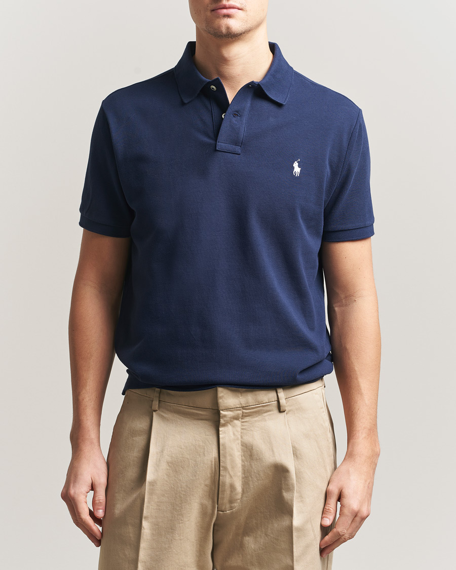 Mies | Pikeet | Polo Ralph Lauren | Custom Slim Fit Polo Navy