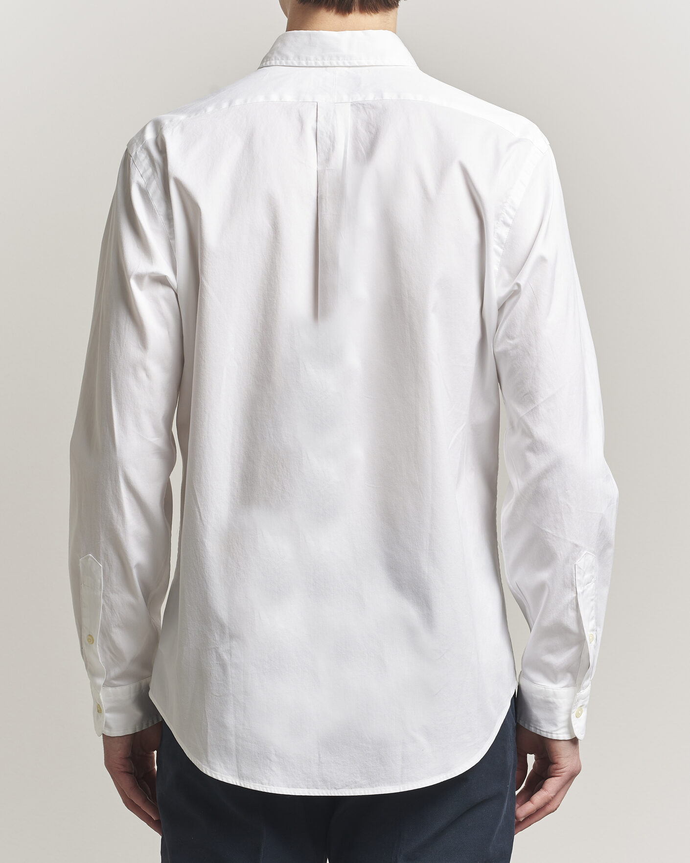 Mies | Kauluspaidat | Polo Ralph Lauren | Custom Fit Garment Twill Shirt White
