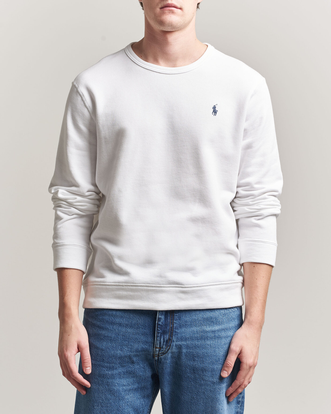Mies | Puserot | Polo Ralph Lauren | Island Terry Sweatshirt White