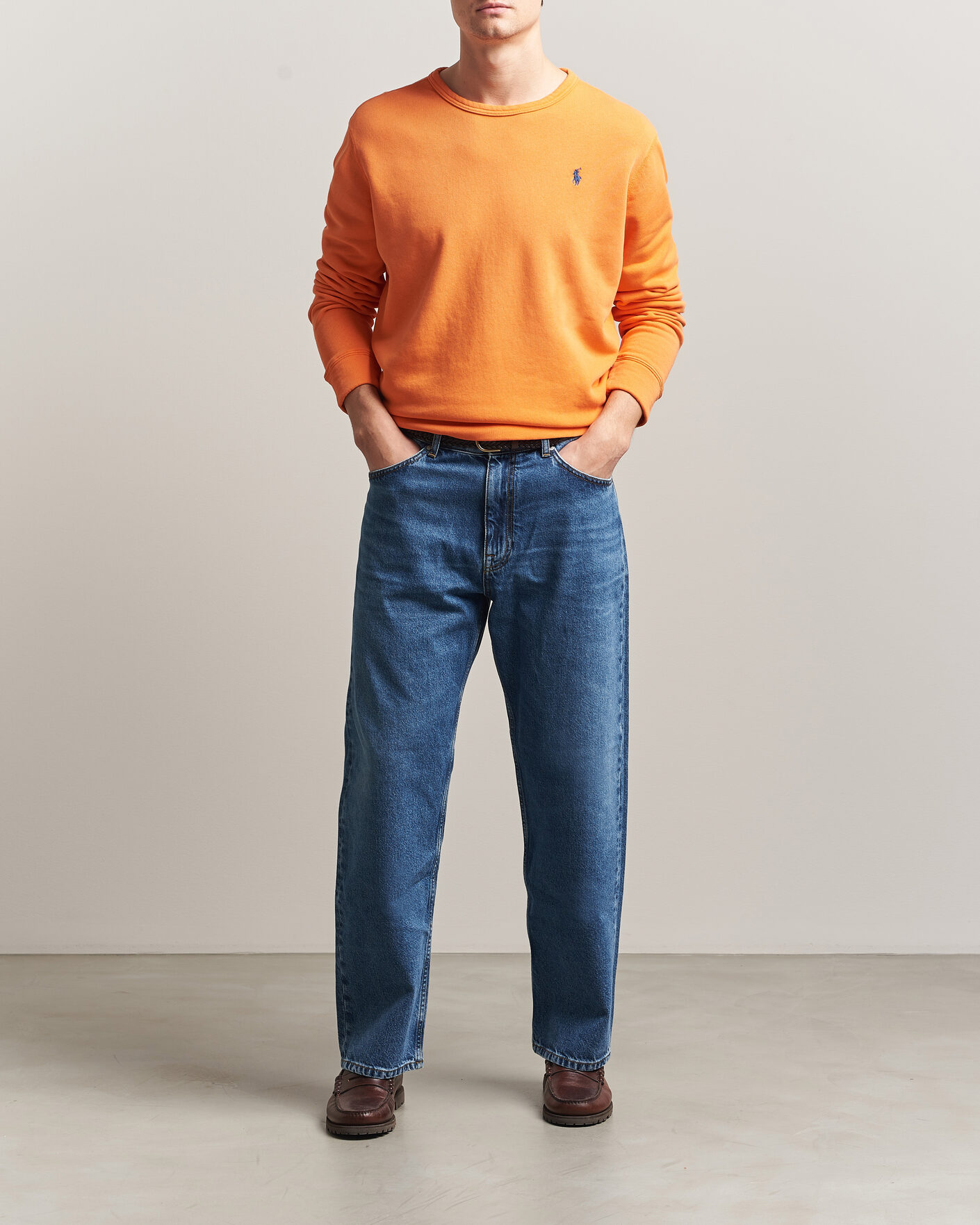 Mies | Puserot | Polo Ralph Lauren | Island Terry Sweatshirt Resort Orange