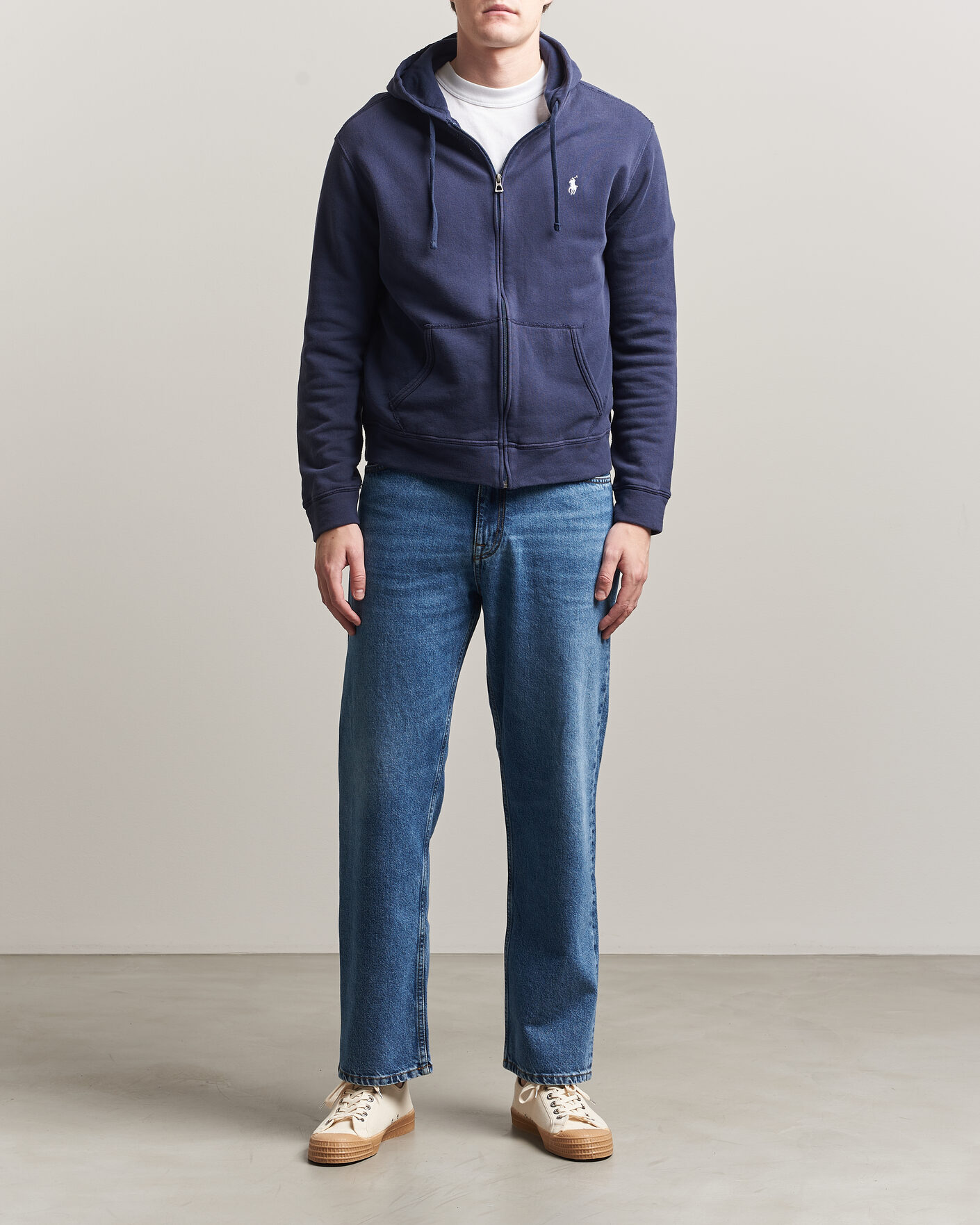 Mies | Puserot | Polo Ralph Lauren | Island Terry Full Zip Hoodie Newport Navy