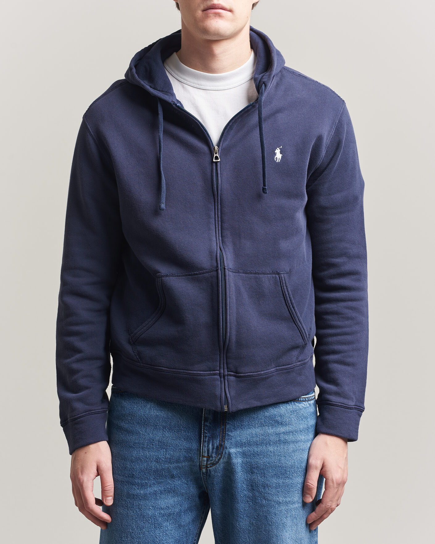 Mies | Puserot | Polo Ralph Lauren | Island Terry Full Zip Hoodie Newport Navy