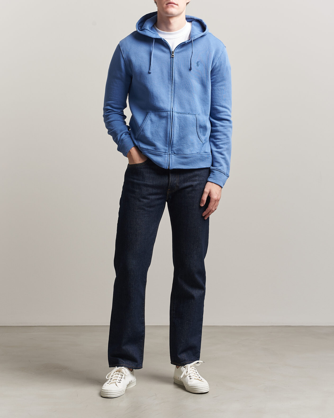 Mies | Puserot | Polo Ralph Lauren | Island Terry Full Zip Hoodie Modern Royal