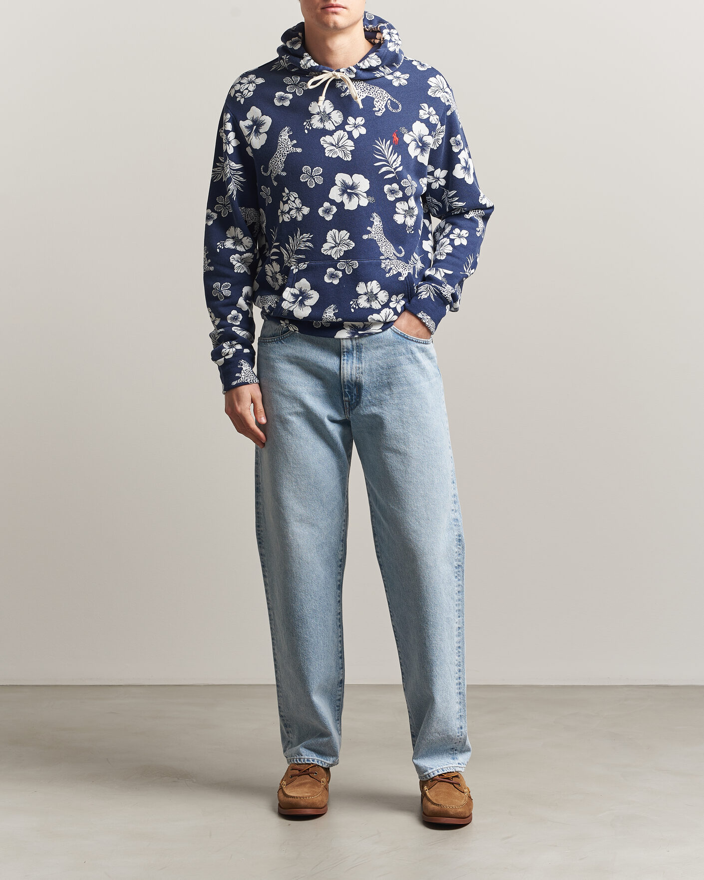 Mies | Puserot | Polo Ralph Lauren | Island Terry Hoodie Jaguar Tropical