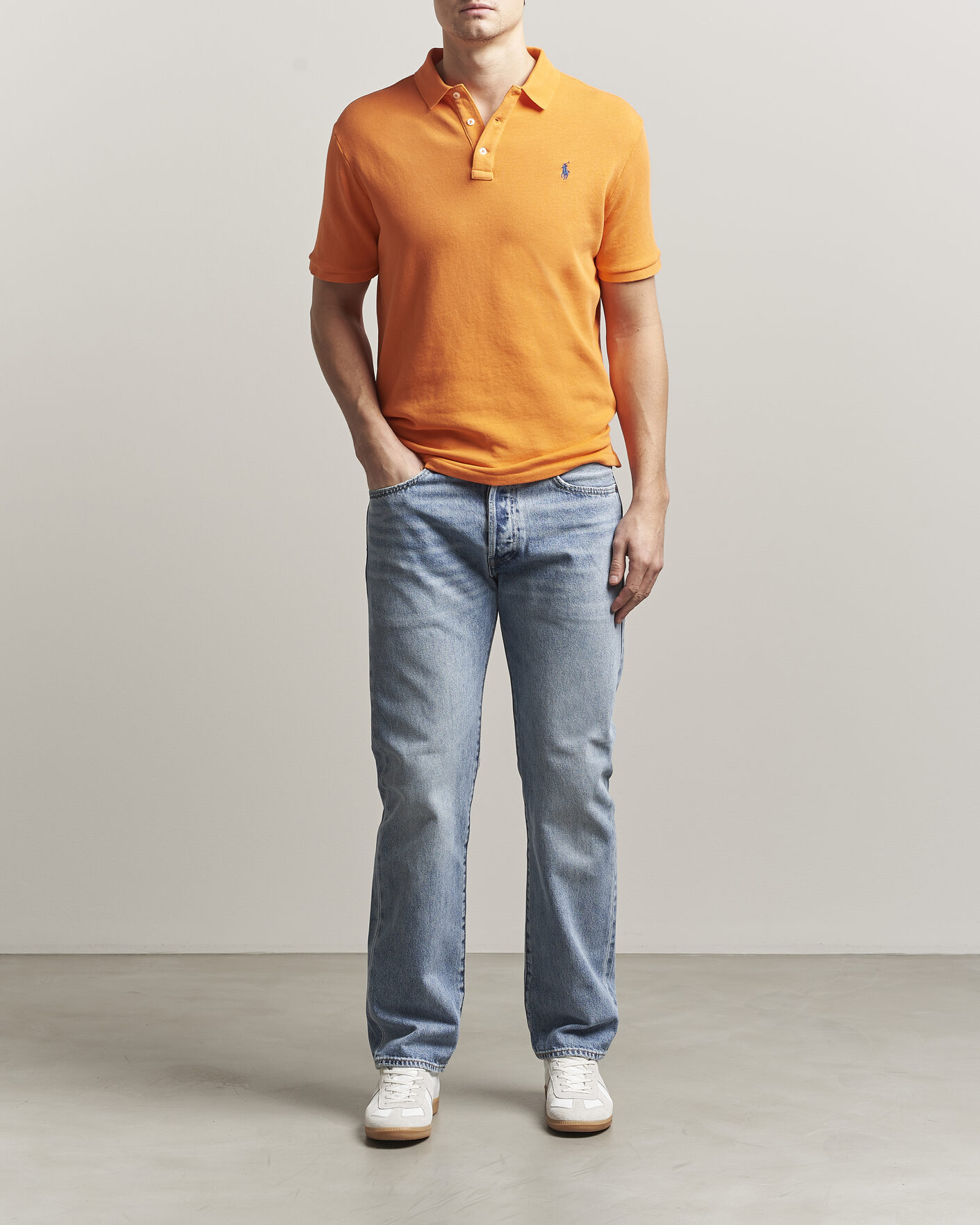 Mies | Pikeet | Polo Ralph Lauren | Island Terry Polo Resort Orange