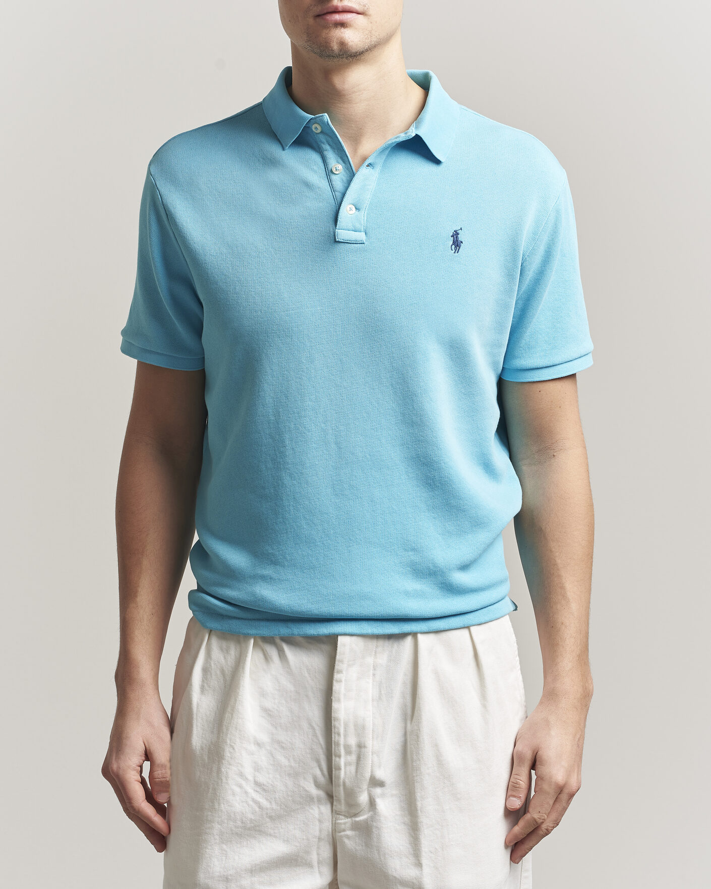 Mies | Pikeet | Polo Ralph Lauren | Island Terry Polo Perfect Turqoise
