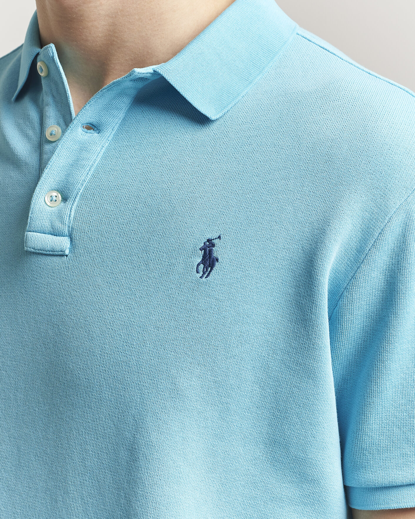 Mies | Pikeet | Polo Ralph Lauren | Island Terry Polo Perfect Turqoise