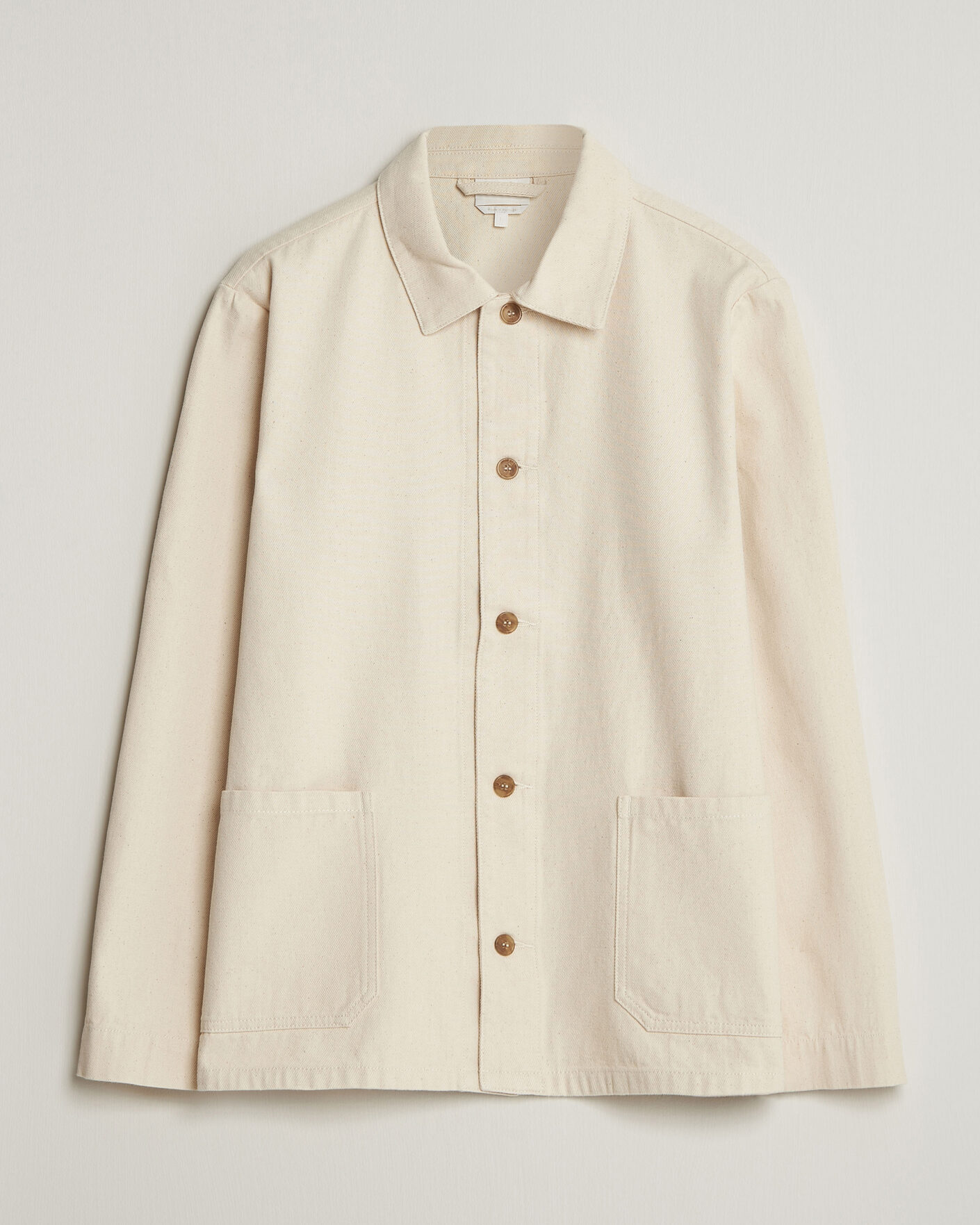 Mies | Kauluspaidat | A.P.C. | Kerlouan Denim Overshirt Ecru