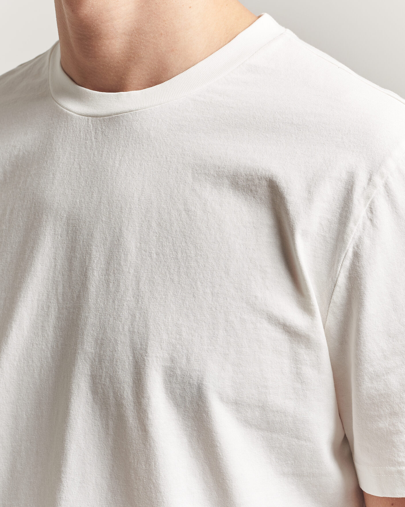 Mies | T-paidat | A.P.C. | Printed Crew Neck T-Shirt Off White
