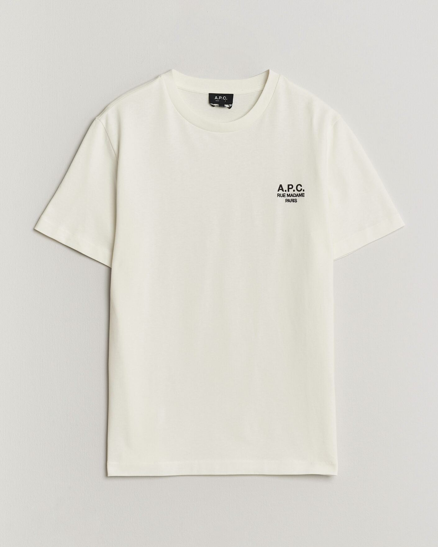 Mies | T-paidat | A.P.C. | Rue Madame T-Shirt Off White