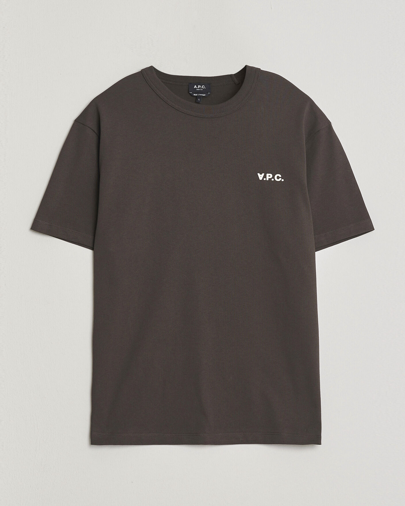 Mies | T-paidat | A.P.C. | Boxy Fit Petit VPC T-Shirt Ecru Brown