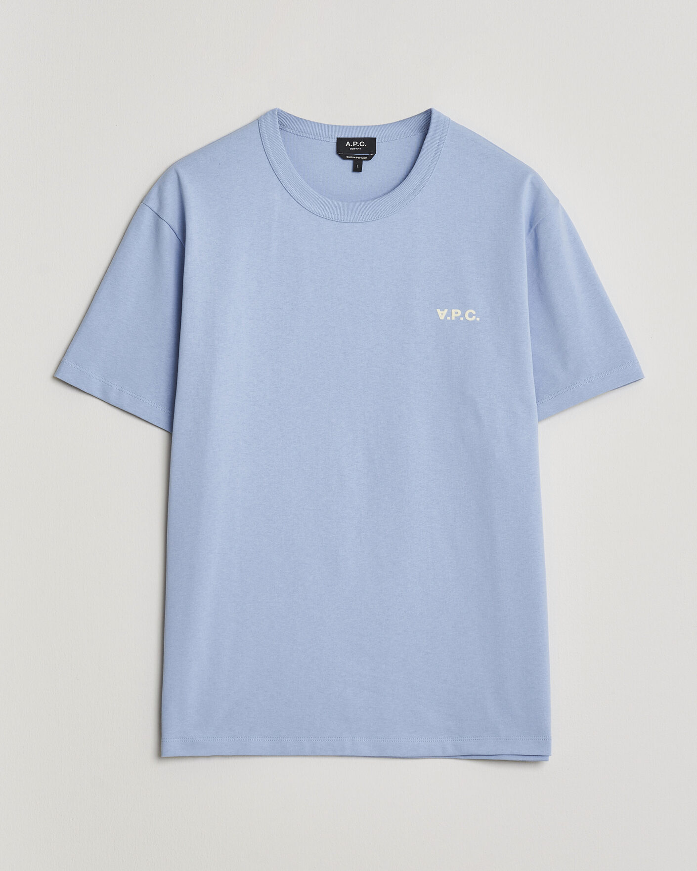 Mies | T-paidat | A.P.C. | Boxy Fit Petit VPC T-Shirt Light Blue