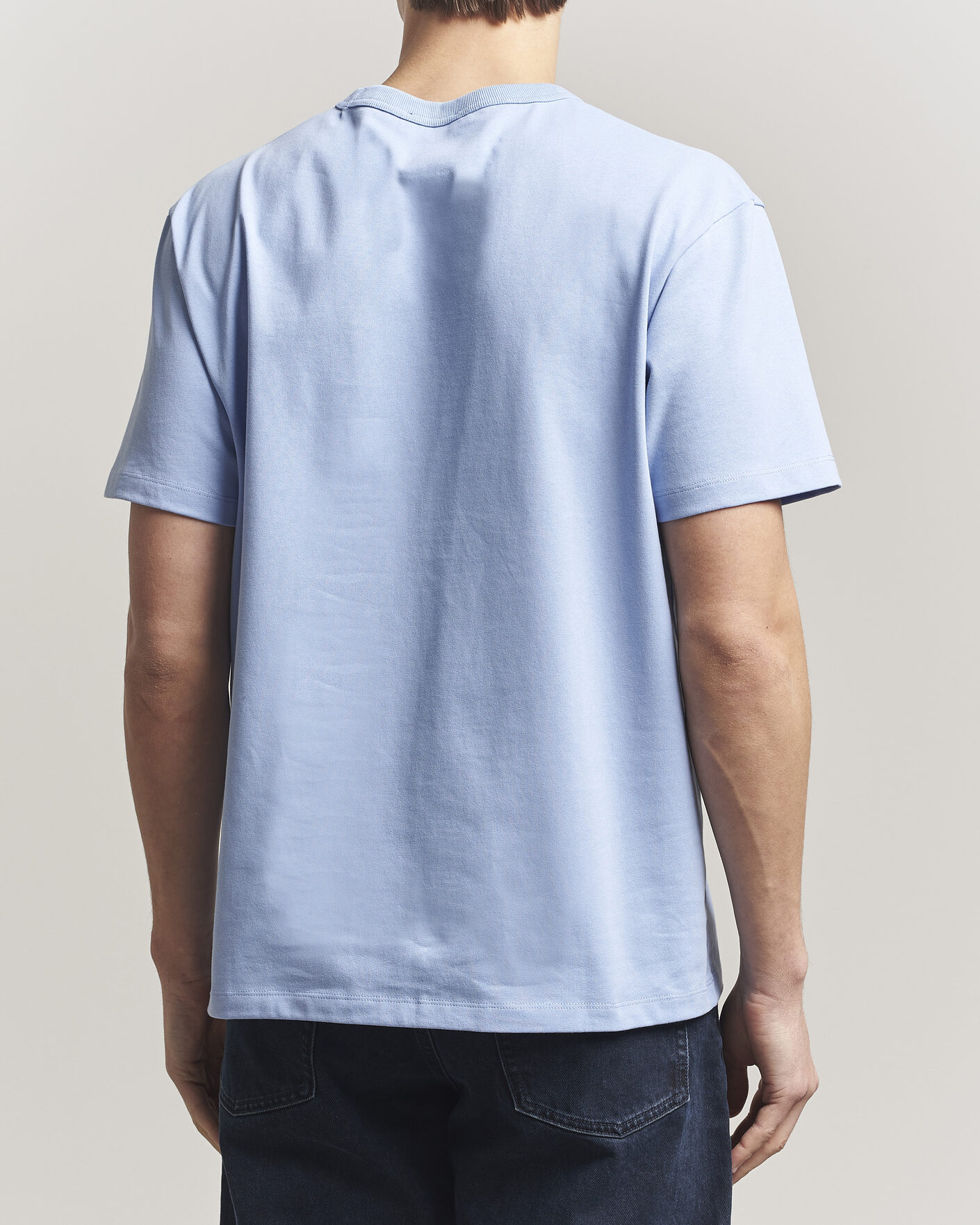 Mies | T-paidat | A.P.C. | Boxy Fit Petit VPC T-Shirt Light Blue