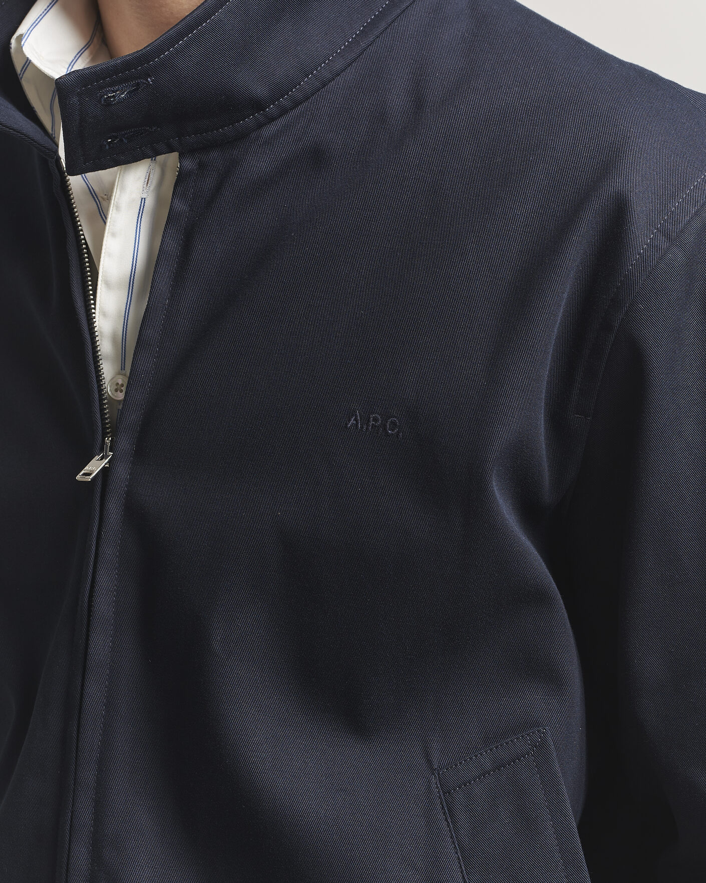 Mies | Takit | A.P.C. | Zipped Jacket Dark Navy