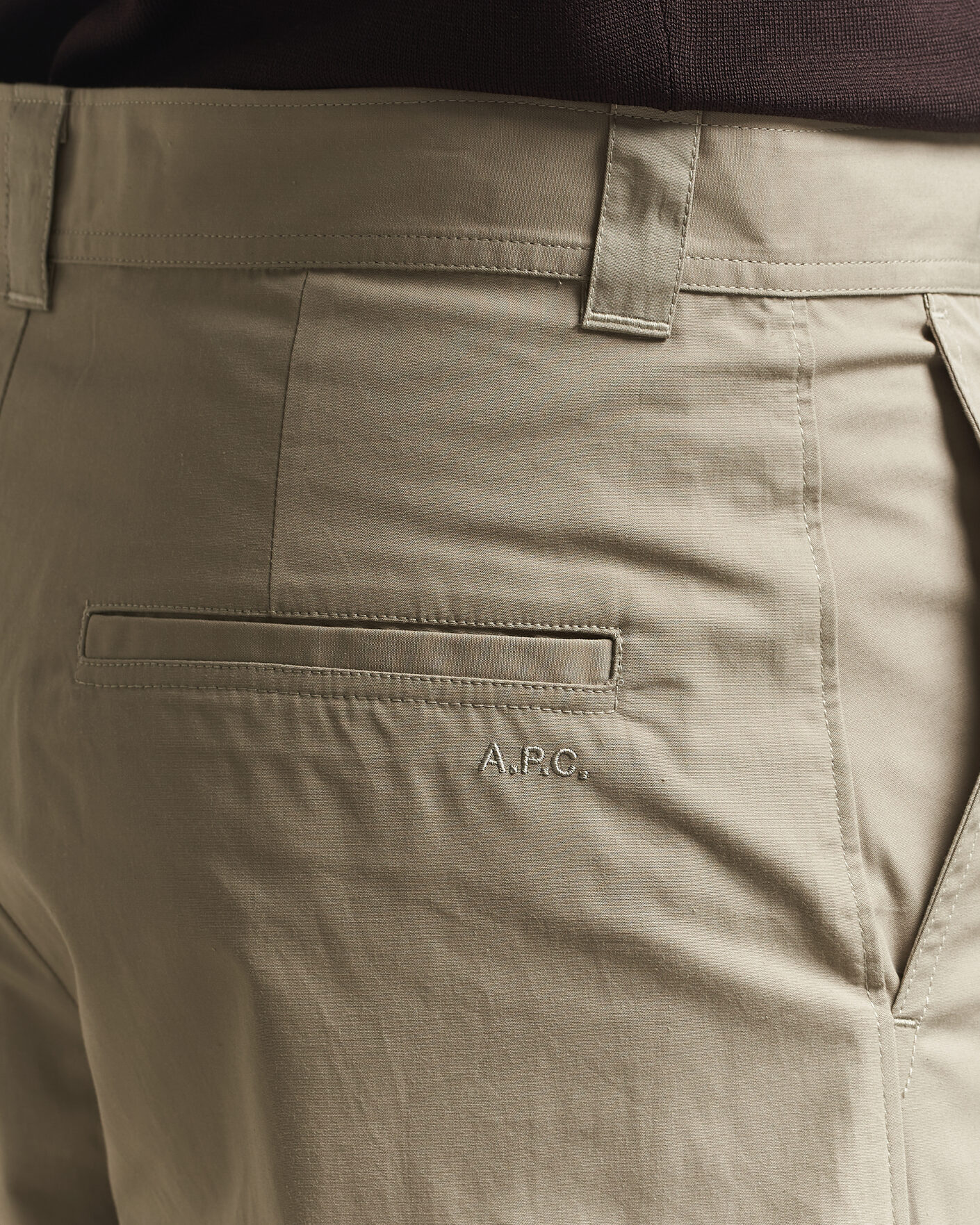 Mies | Housut | A.P.C. | Dan Cotton Chinos Sage Green