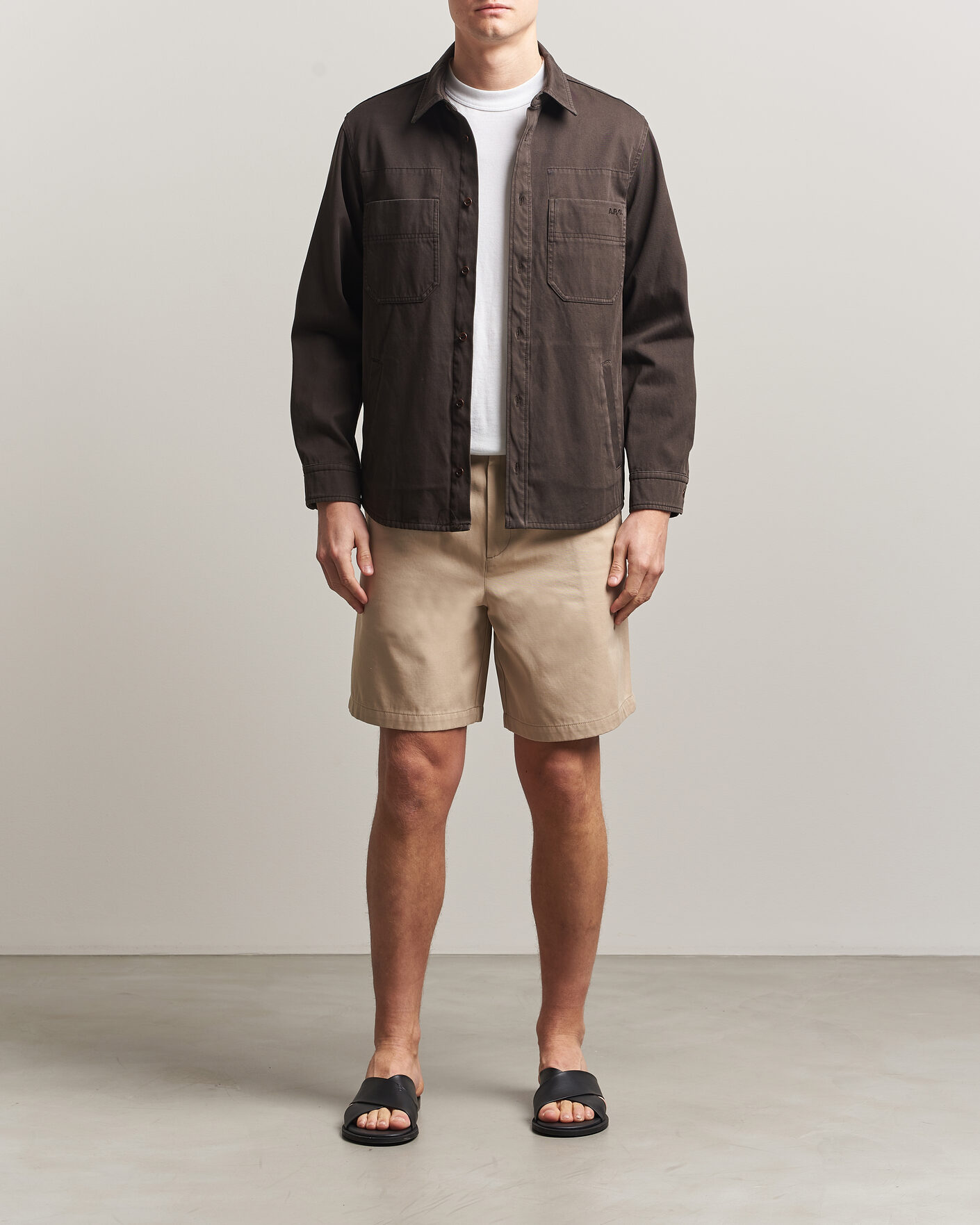 Mies | Shortsit | A.P.C. | Otis Cotton Chino Shorts Beige