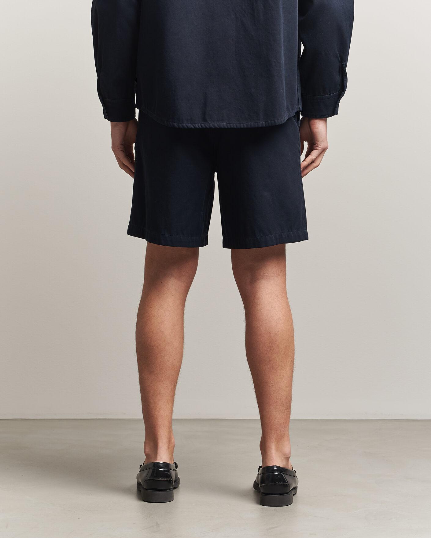 Mies | Shortsit | A.P.C. | Otis Cotton Chino Shorts Dark Navy