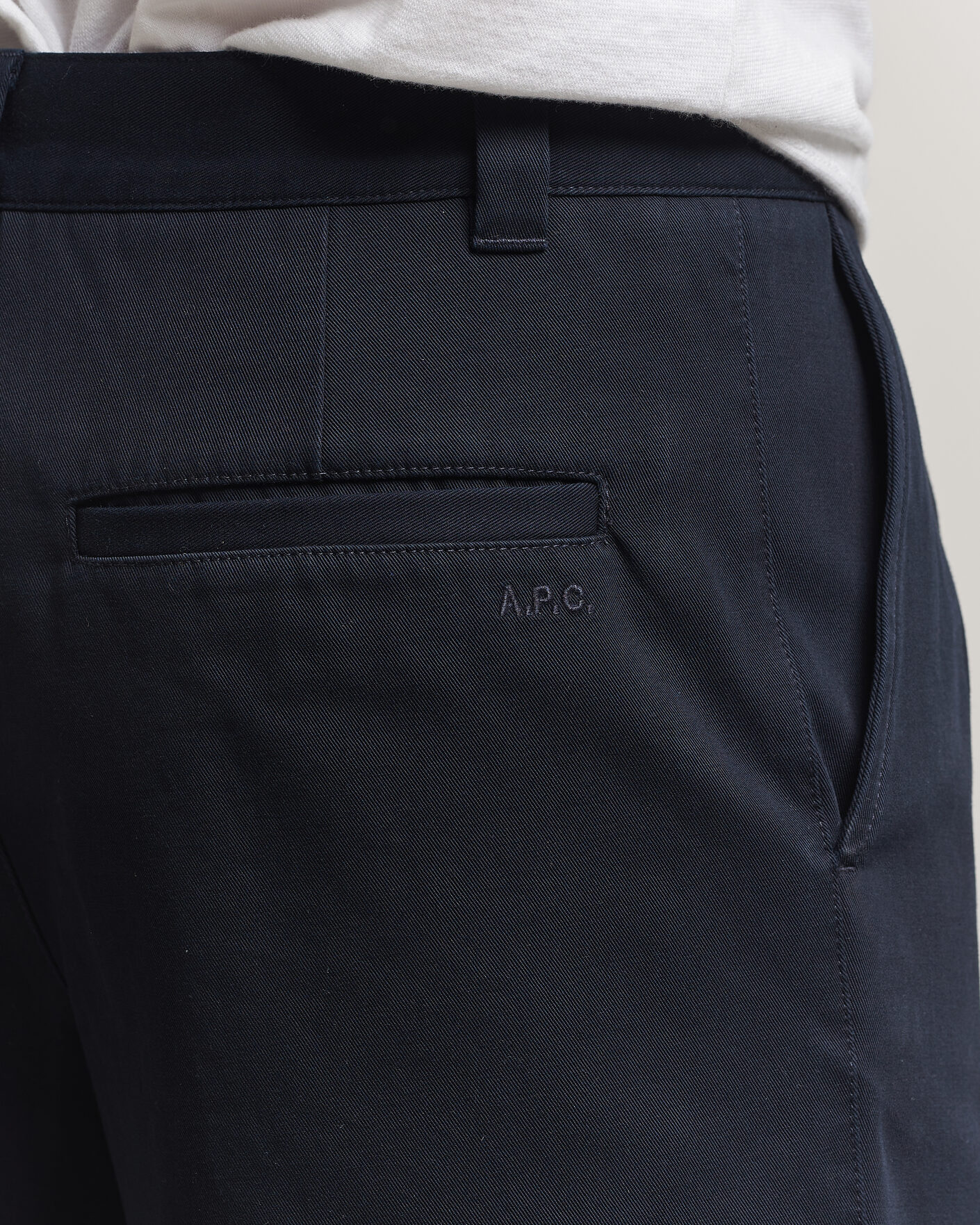 Mies | Shortsit | A.P.C. | Otis Cotton Chino Shorts Dark Navy