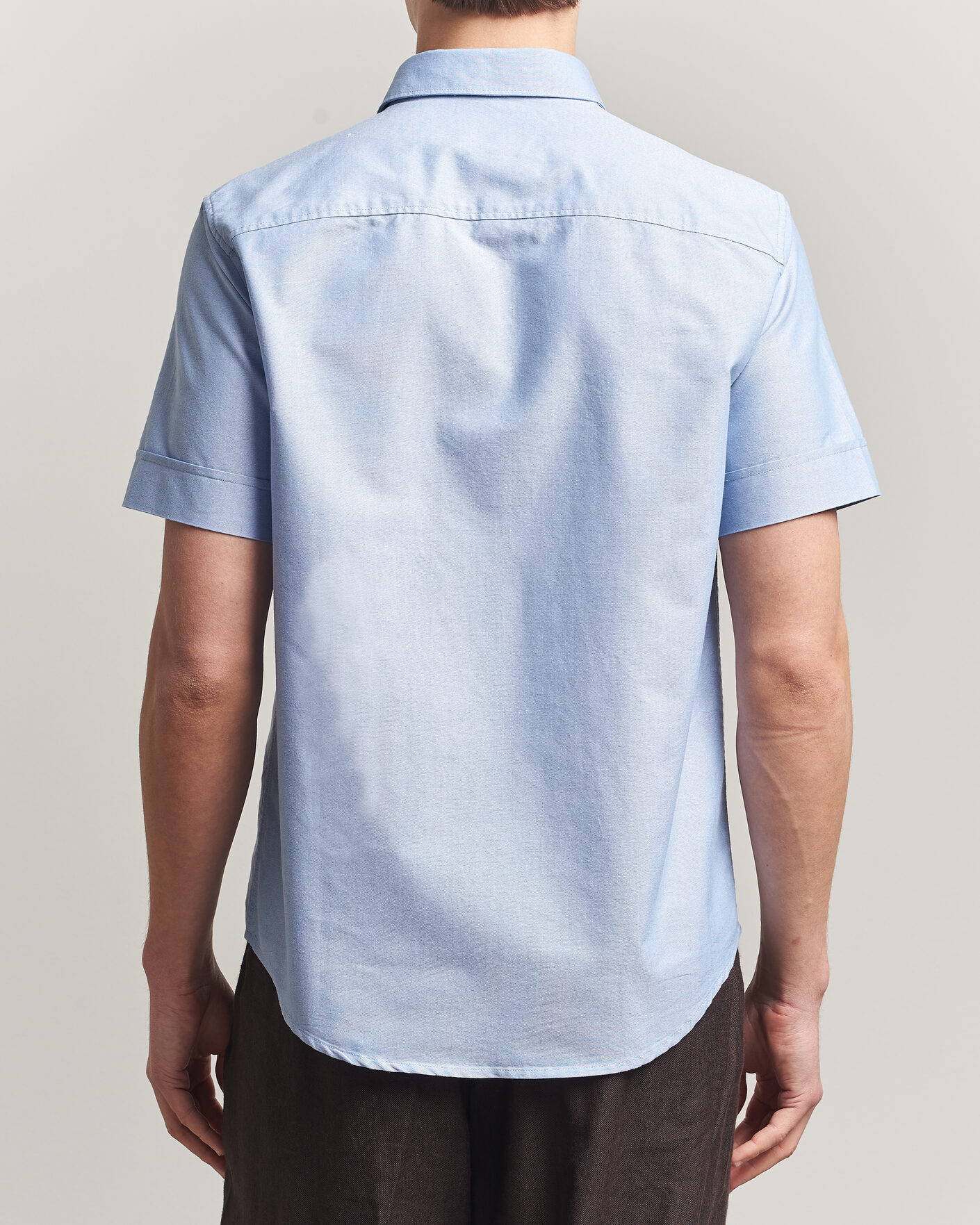 Mies | Kauluspaidat | A.P.C. | Jack Short Sleeve Shirt Light Blue