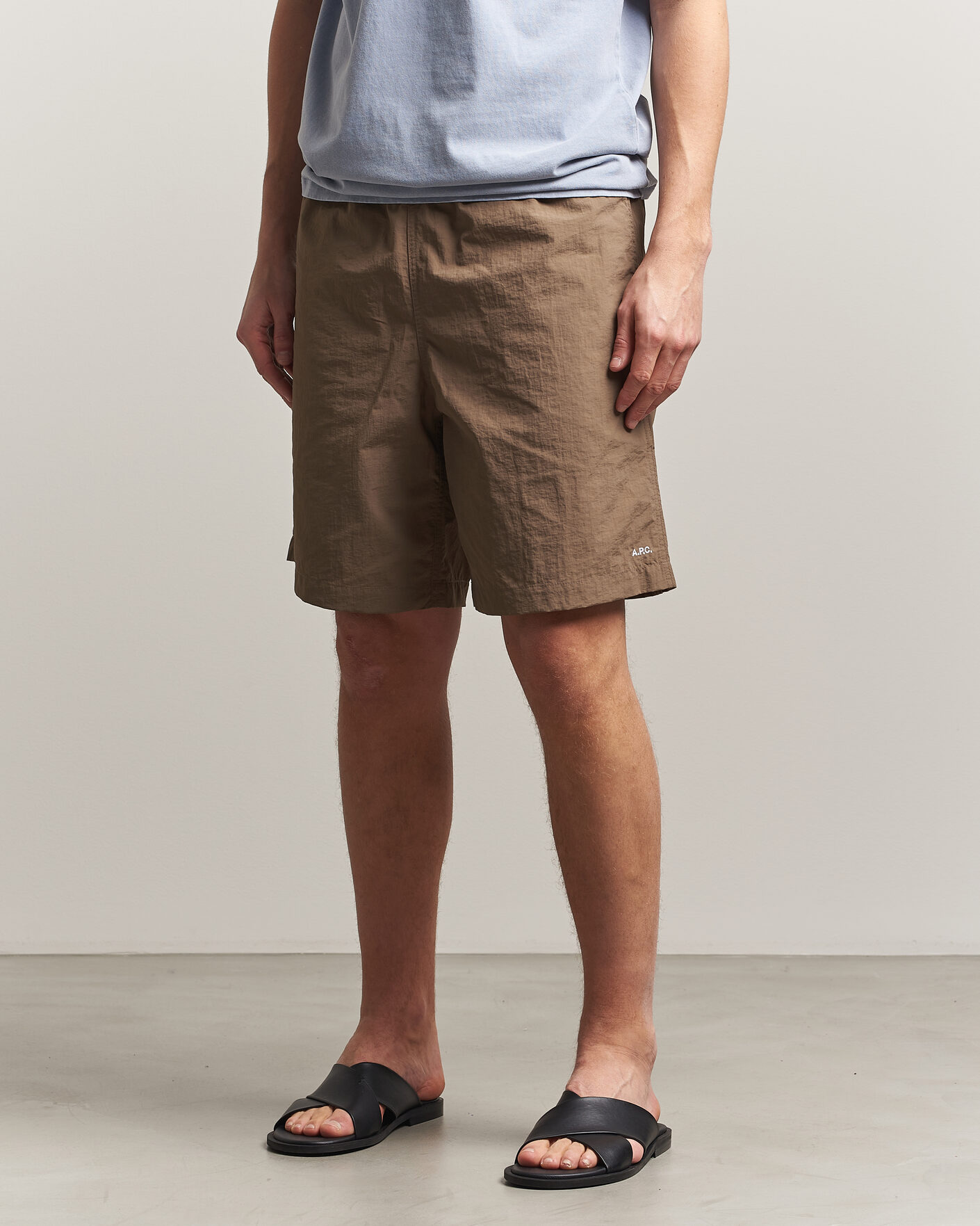 Mies | Shortsit | A.P.C. | Rio Drawstring Shorts Dark Beige