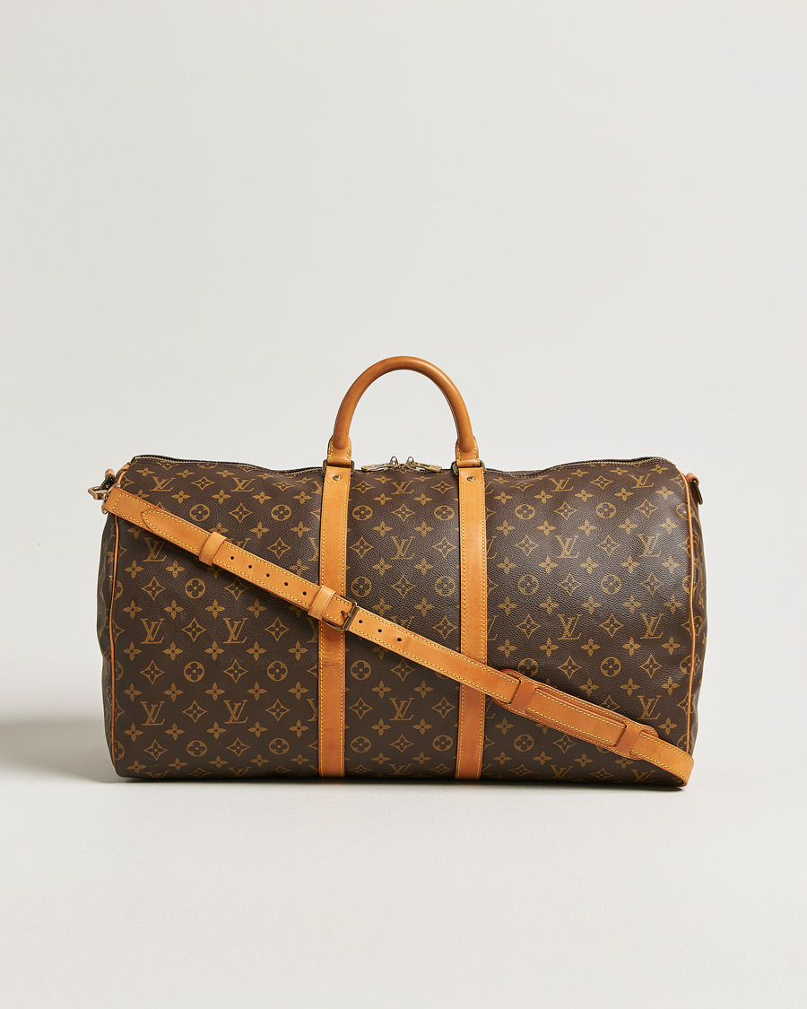 Mies | Pre-Owned & Vintage Bags | Louis Vuitton Pre-Owned | Keepall Bandouliére 55 Monogram