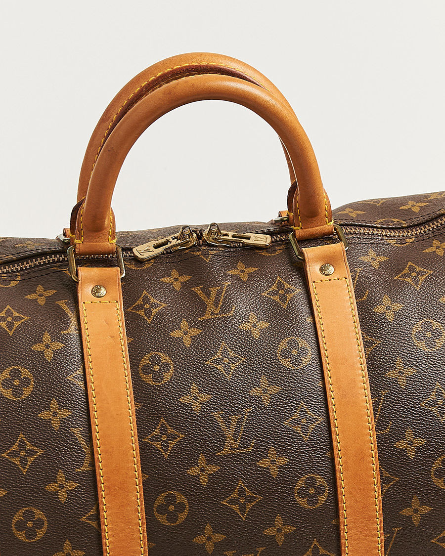 Mies | Pre-Owned & Vintage Bags | Louis Vuitton Pre-Owned | Keepall Bandouliére 55 Monogram