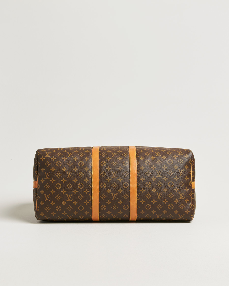 Mies | Pre-Owned & Vintage Bags | Louis Vuitton Pre-Owned | Keepall Bandouliére 55 Monogram