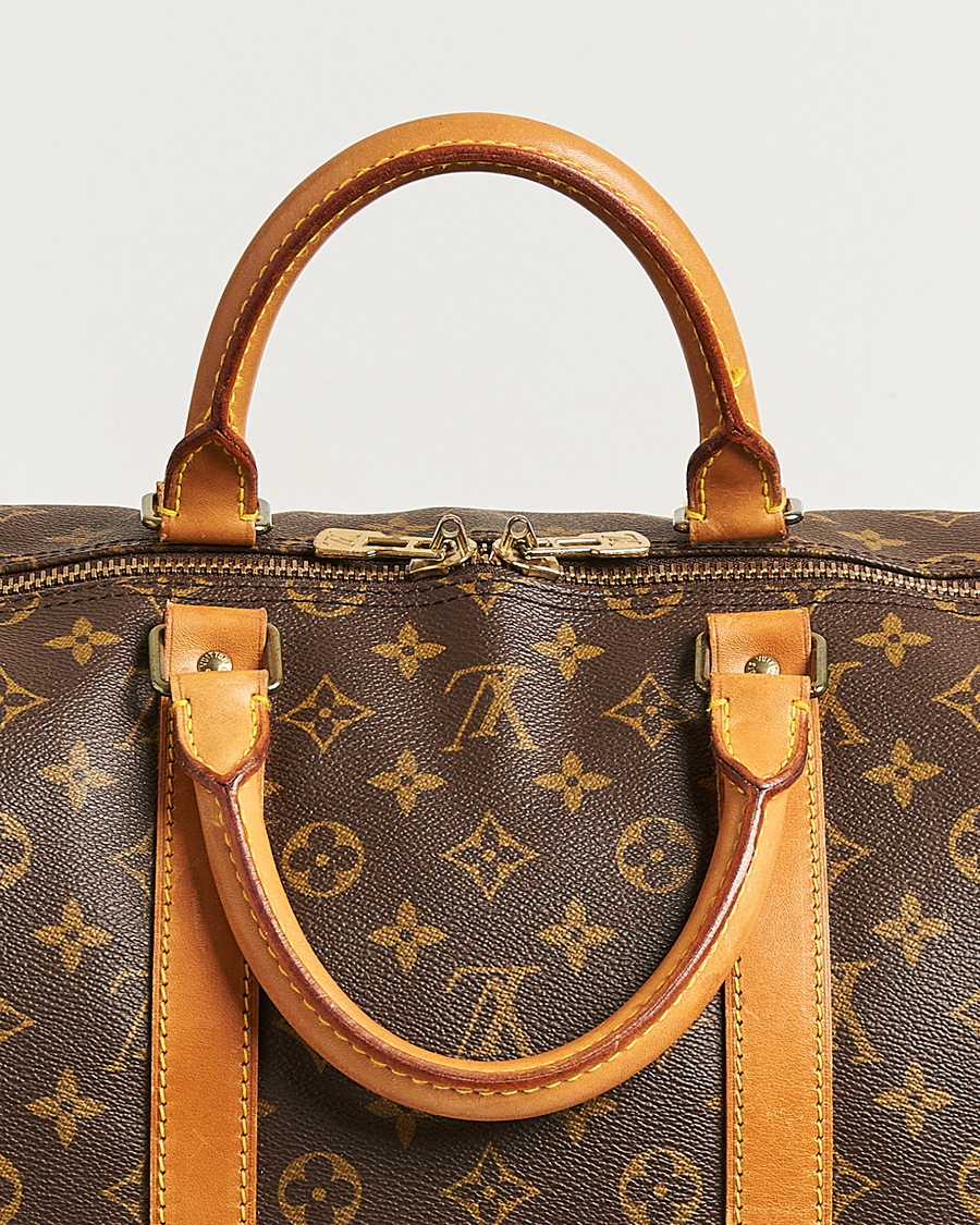 Mies | Pre-Owned & Vintage Bags | Louis Vuitton Pre-Owned | Keepall Bandouliére 55 Monogram