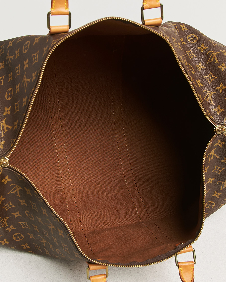 Mies | Pre-Owned & Vintage Bags | Louis Vuitton Pre-Owned | Keepall Bandouliére 55 Monogram