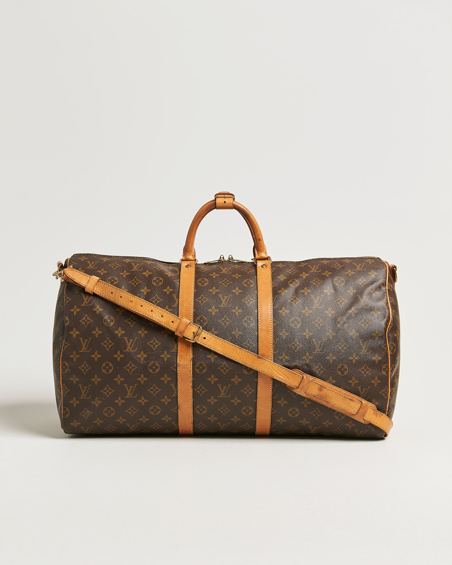 Mies | Pre-Owned & Vintage Bags | Louis Vuitton Pre-Owned | Keepall Bandouliére 55 Monogram