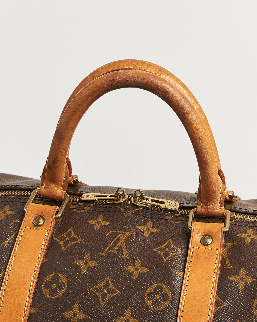 Mies | Pre-Owned & Vintage Bags | Louis Vuitton Pre-Owned | Keepall Bandouliére 55 Monogram