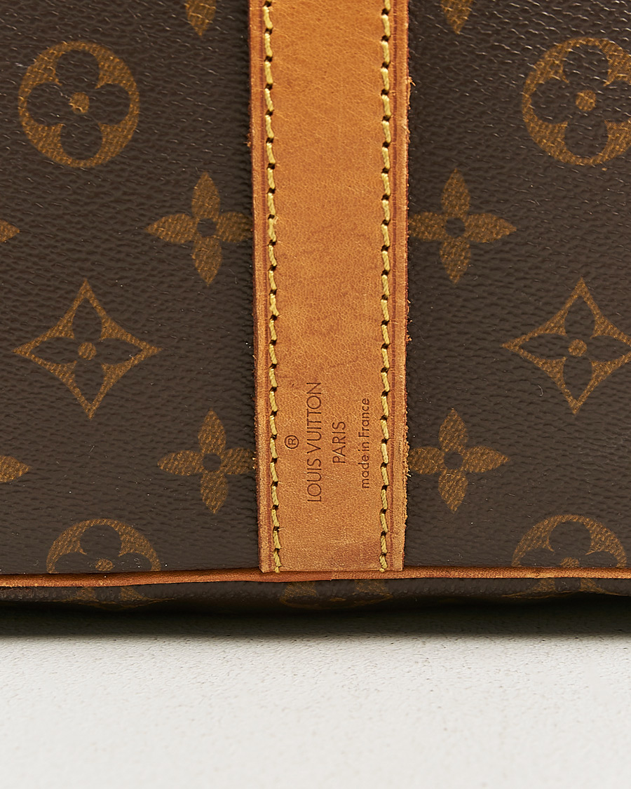 Mies | Pre-Owned & Vintage Bags | Louis Vuitton Pre-Owned | Keepall Bandouliére 55 Monogram