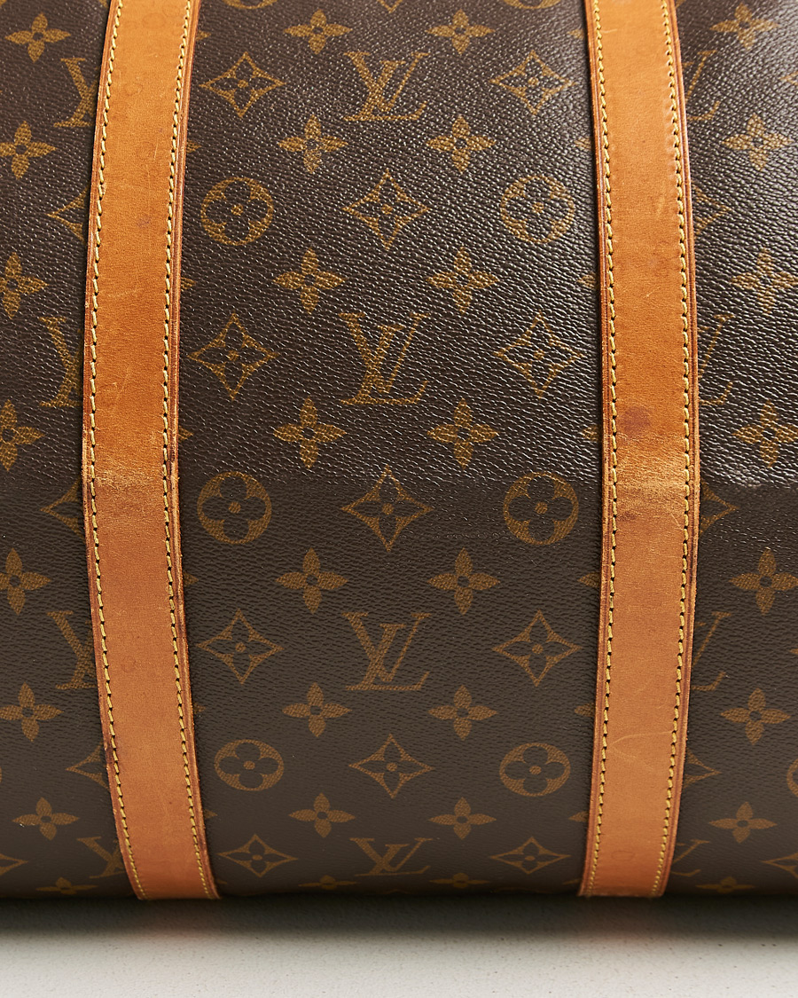 Mies | Pre-Owned & Vintage Bags | Louis Vuitton Pre-Owned | Keepall Bandouliére 55 Monogram