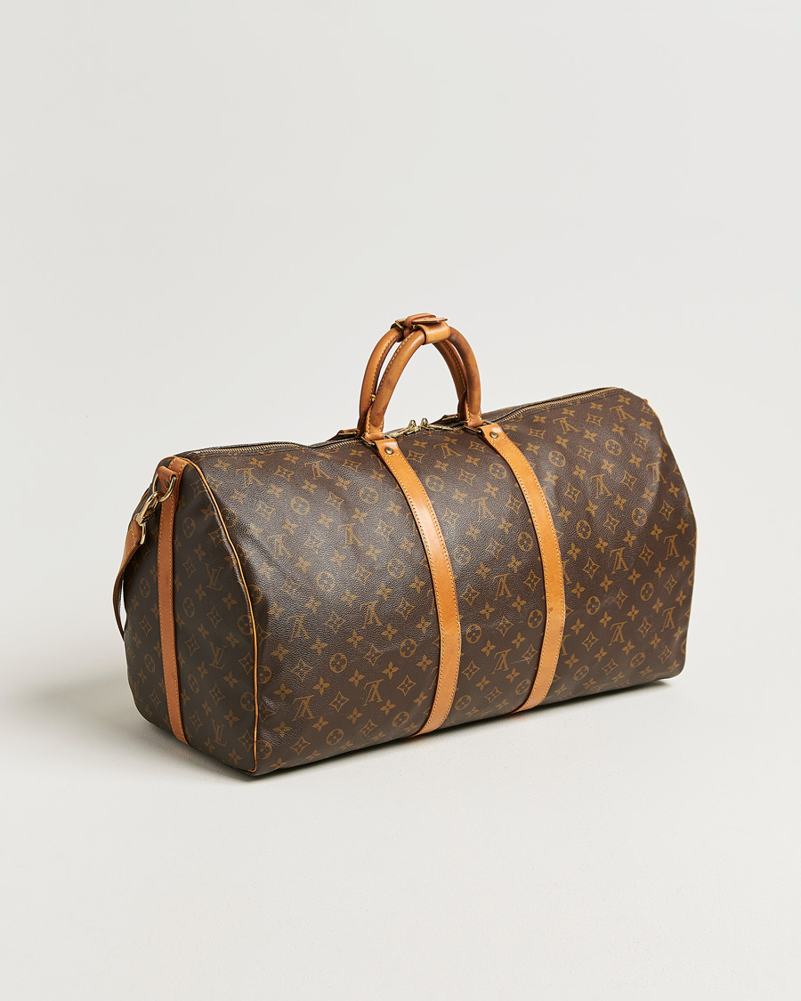 Mies | Pre-Owned & Vintage Bags | Louis Vuitton Pre-Owned | Keepall Bandouliére 55 Monogram