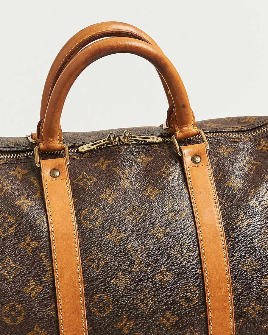 Mies | Pre-Owned & Vintage Bags | Louis Vuitton Pre-Owned | Keepall Bandouliére 55 Monogram