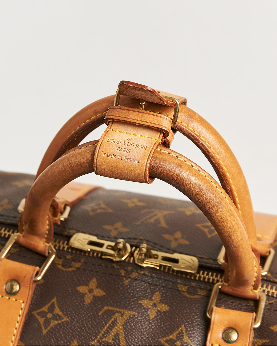 Mies | Pre-Owned & Vintage Bags | Louis Vuitton Pre-Owned | Keepall Bandouliére 55 Monogram