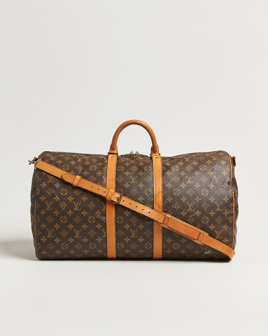 Mies | Pre-Owned & Vintage Bags | Louis Vuitton Pre-Owned | Keepall Bandouliére 55 Monogram