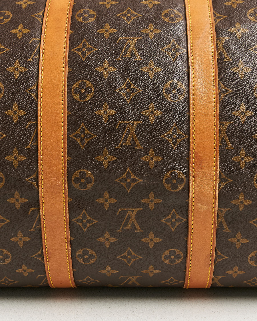 Mies | Pre-Owned & Vintage Bags | Louis Vuitton Pre-Owned | Keepall Bandouliére 55 Monogram
