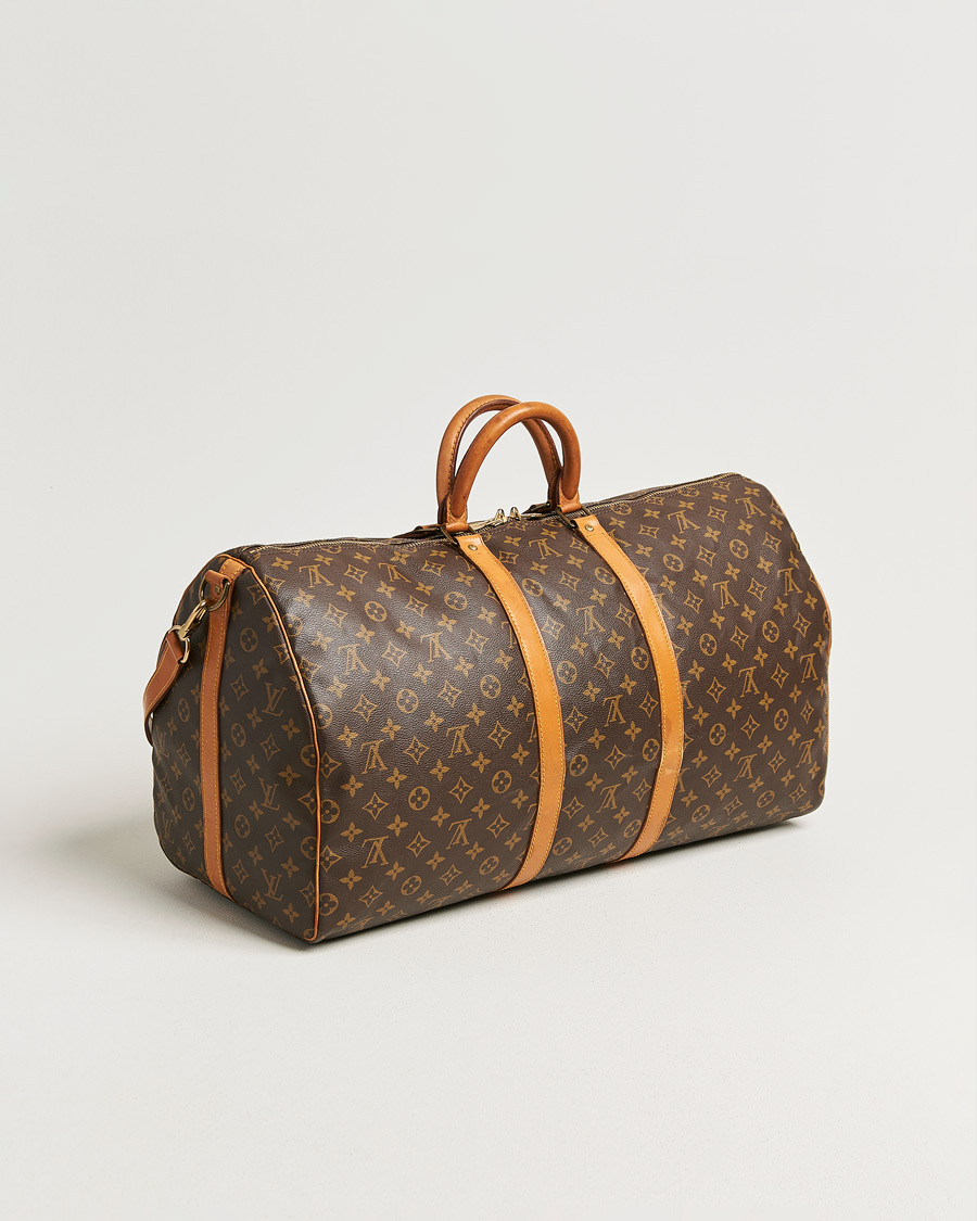 Mies | Pre-Owned & Vintage Bags | Louis Vuitton Pre-Owned | Keepall Bandouliére 55 Monogram
