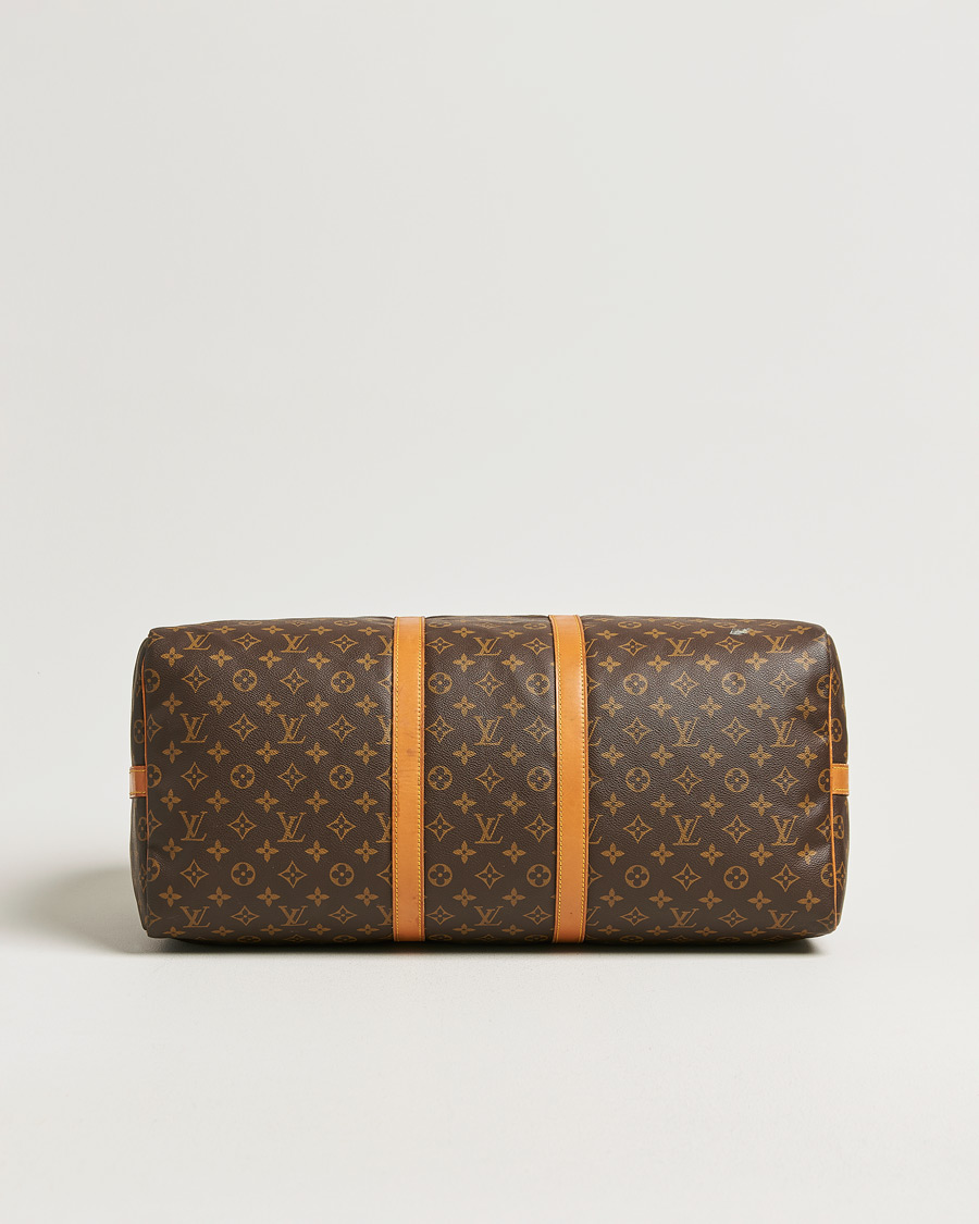 Mies | Pre-Owned & Vintage Bags | Louis Vuitton Pre-Owned | Keepall Bandouliére 55 Monogram