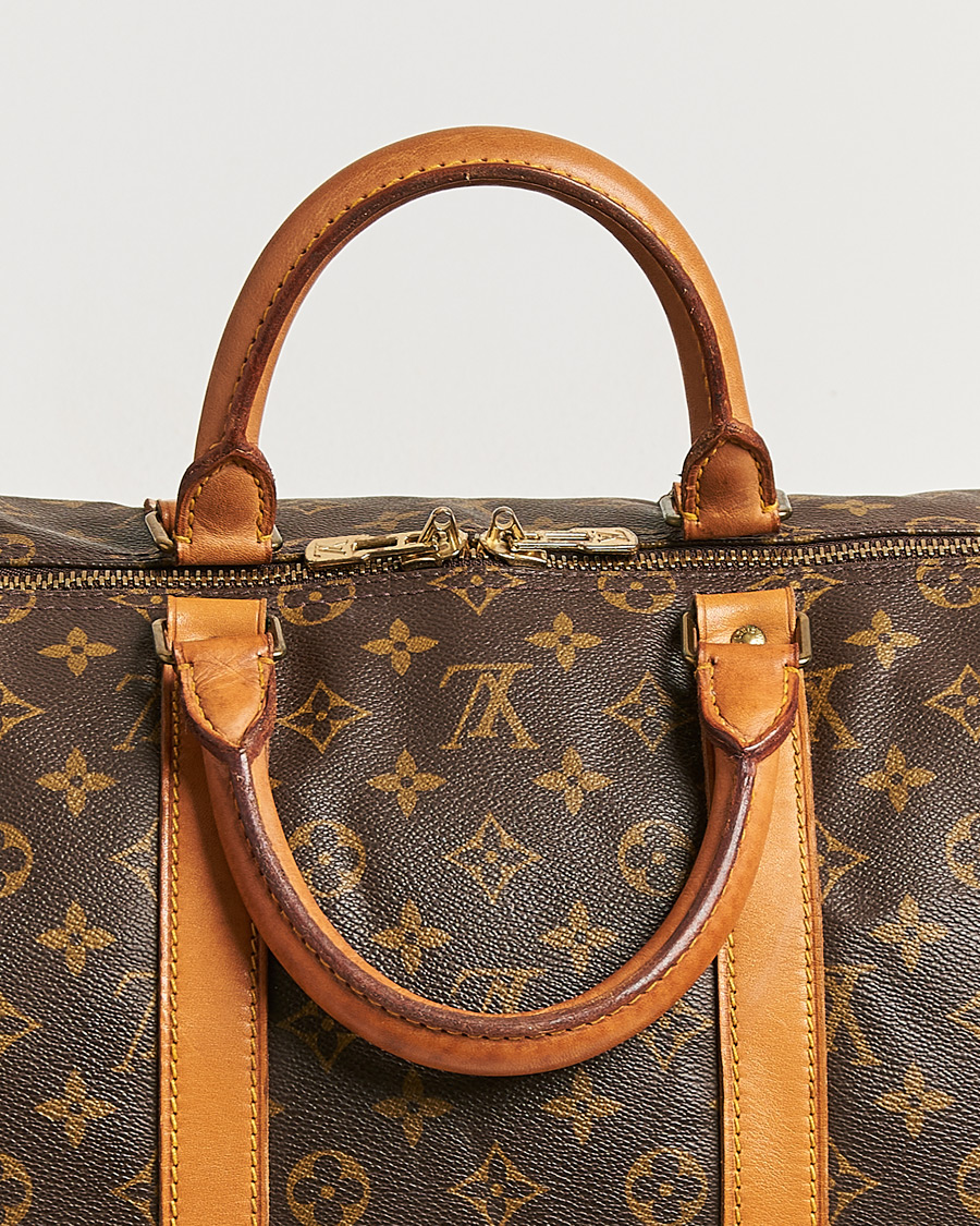 Mies | Pre-Owned & Vintage Bags | Louis Vuitton Pre-Owned | Keepall Bandouliére 55 Monogram