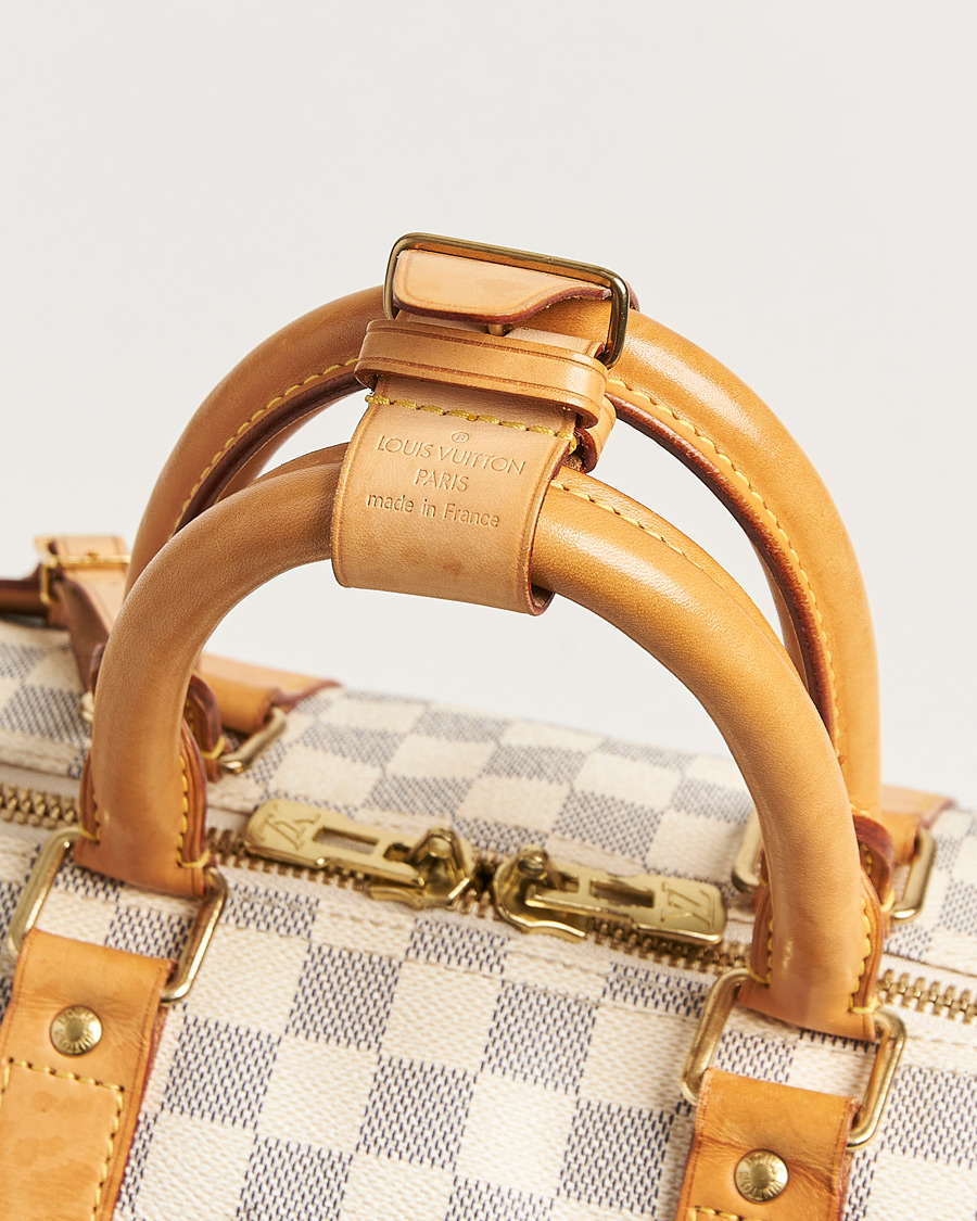 Mies | Pre-Owned & Vintage Bags | Louis Vuitton Pre-Owned | Keepall Bandouliére Damier Azur