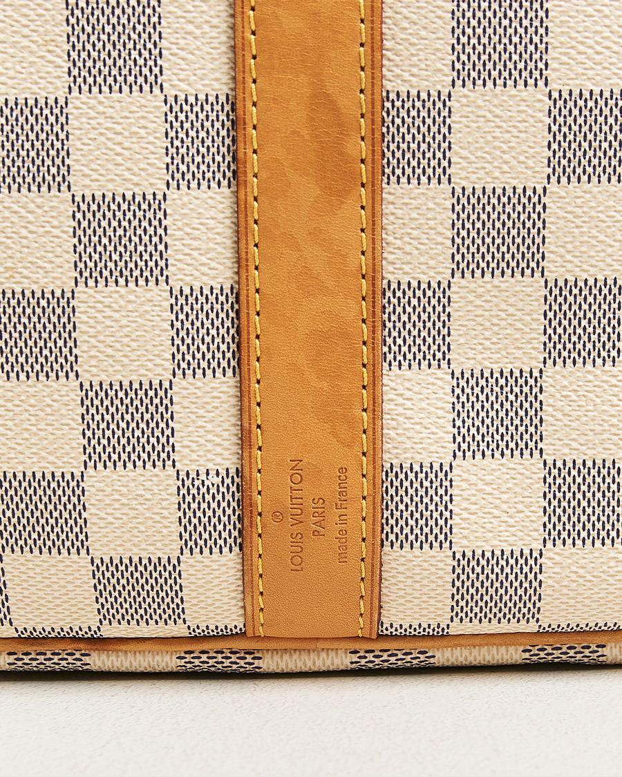 Mies | Pre-Owned & Vintage Bags | Louis Vuitton Pre-Owned | Keepall Bandouliére Damier Azur