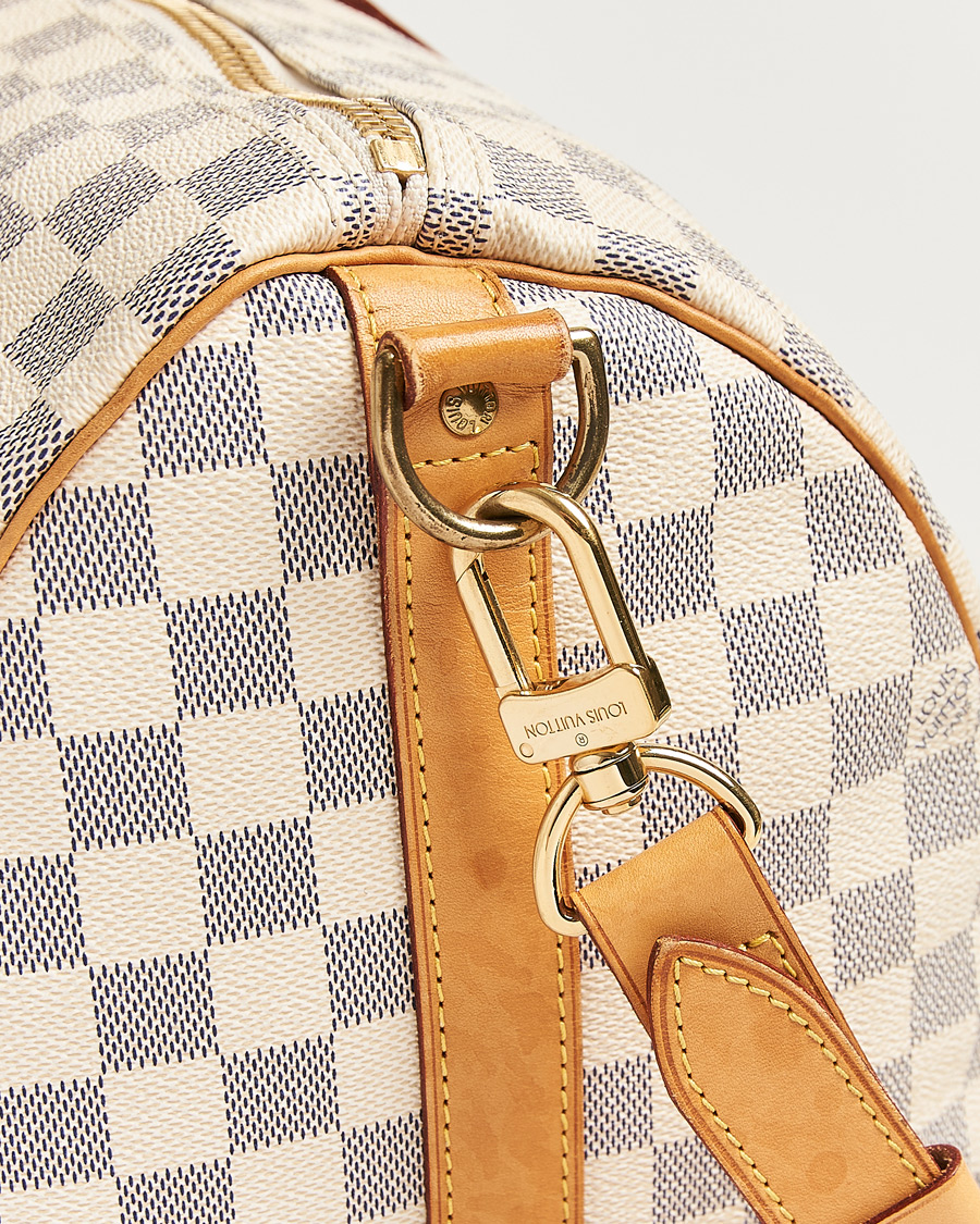 Mies | Pre-Owned & Vintage Bags | Louis Vuitton Pre-Owned | Keepall Bandouliére Damier Azur